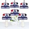 Big Dot of Happiness Own The Mat - Wrestling - Decorations DIY Birthday Party or Wrestler Party Essentials - Set of 20
